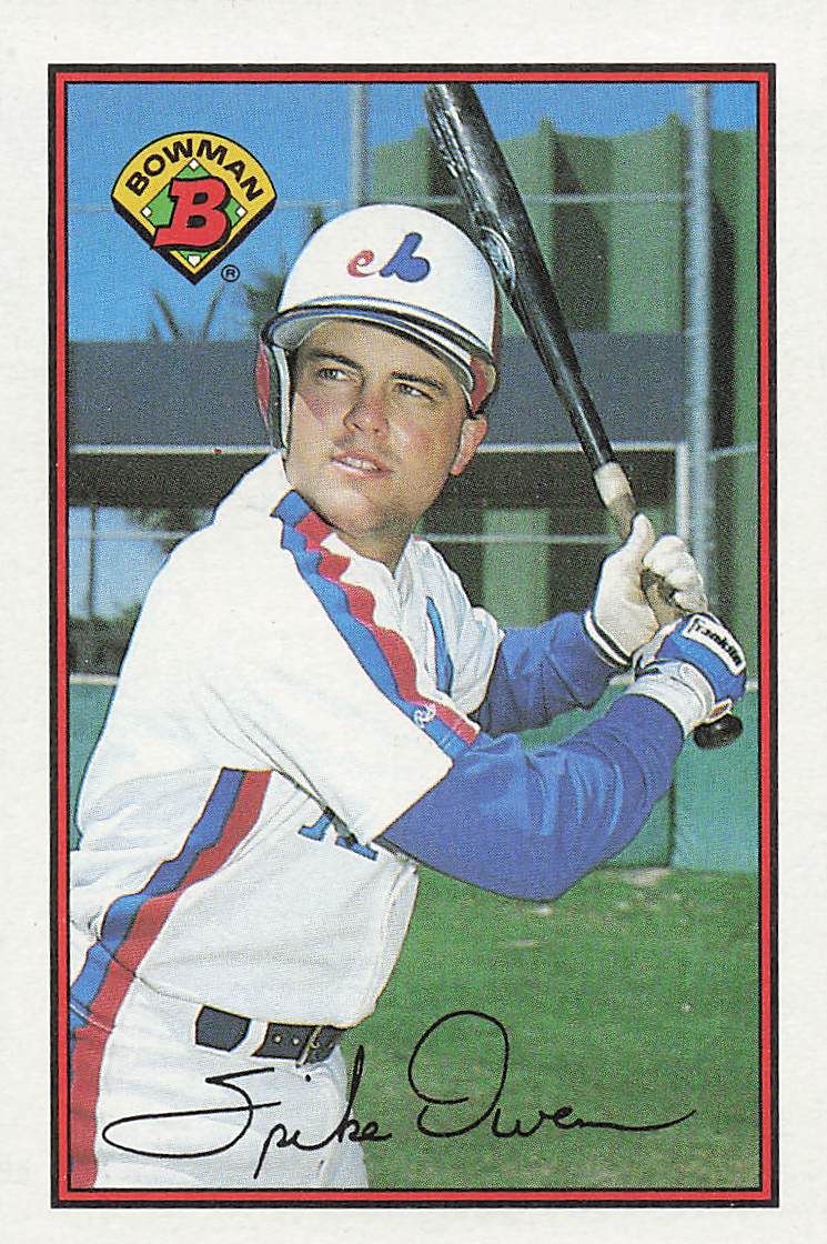 1989 Bowman Baseball Spike Owen #363
