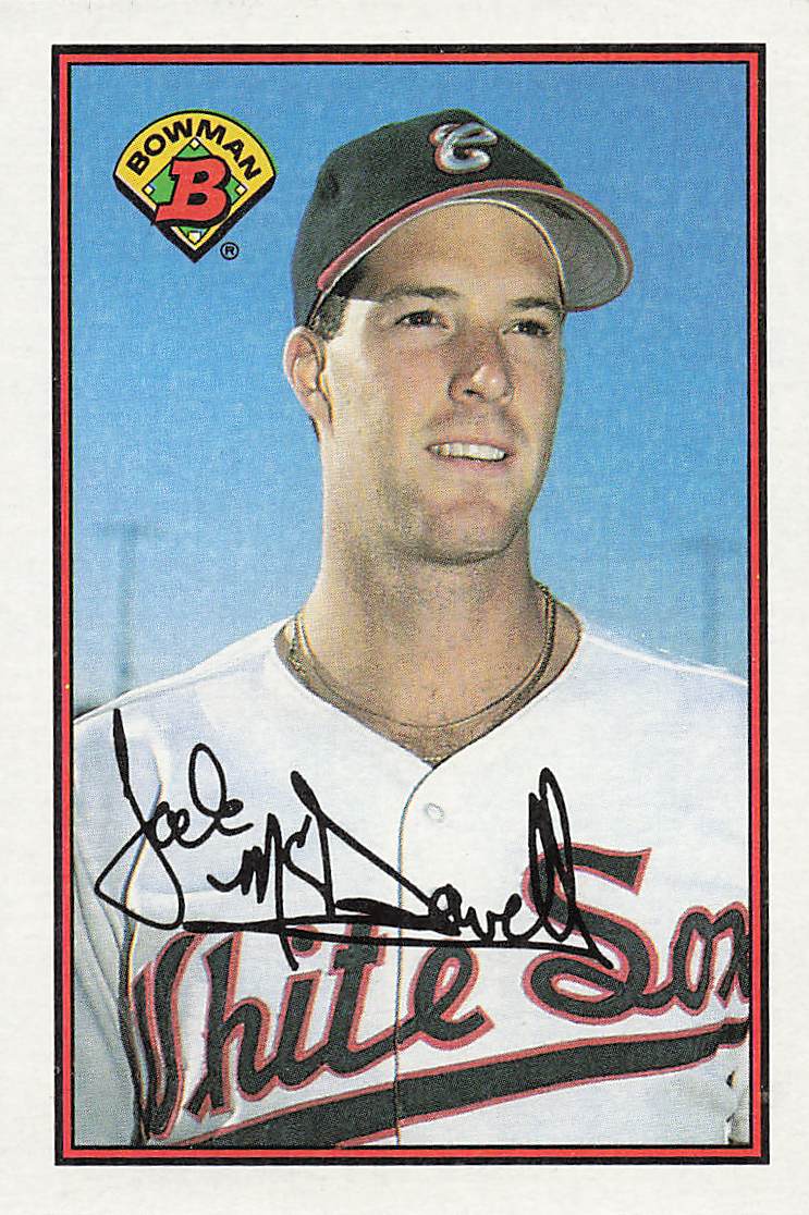 1989 Bowman Baseball Jack McDowell #61
