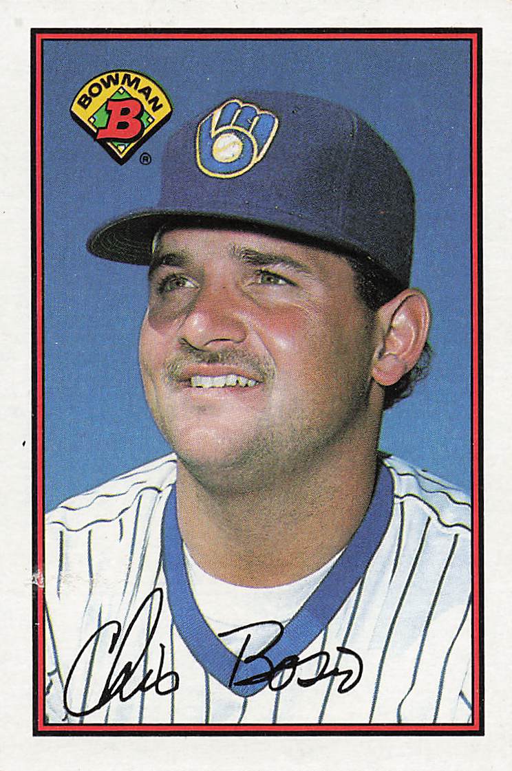 1989 Bowman Baseball Chris Bosio #134