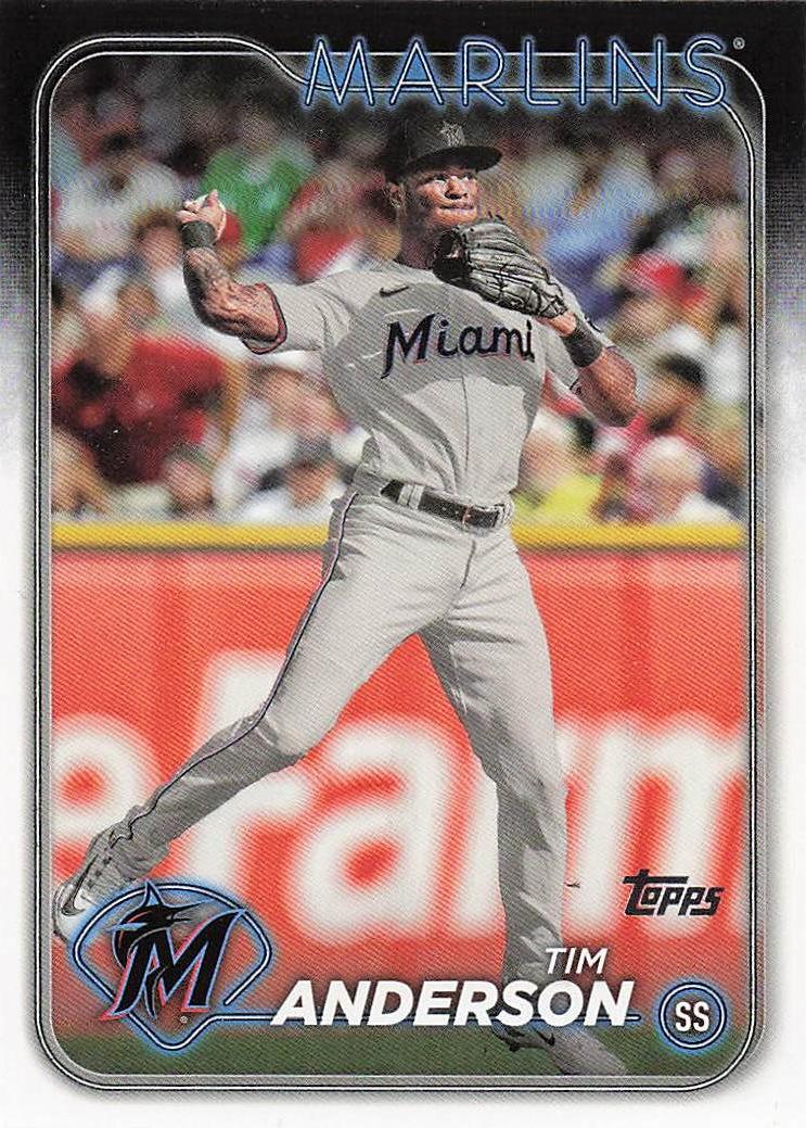 2024 Topps Baseball Tim Anderson #560