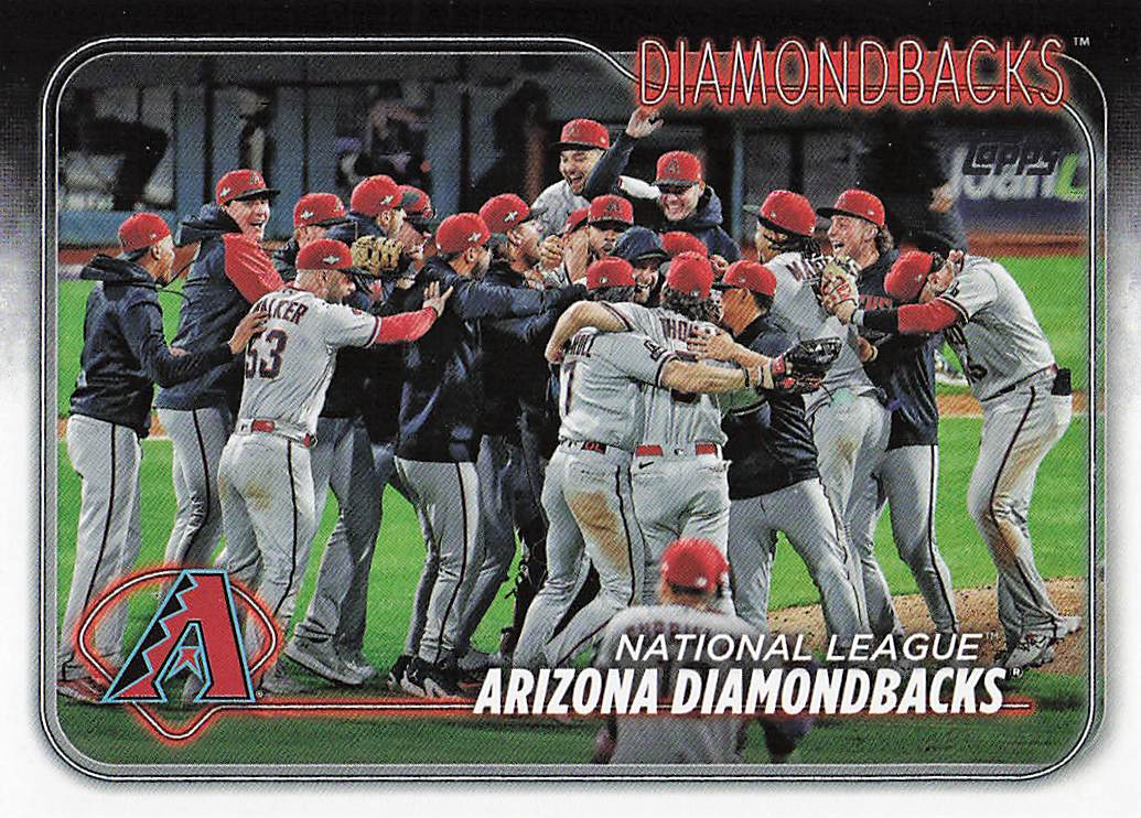 2024 Topps Baseball Arizona Diamondbacks #558