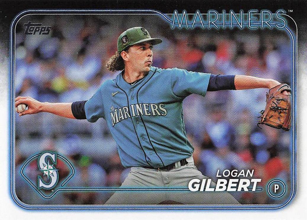 2024 Topps Baseball Logan Gilbert #556