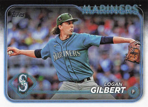 2024 Topps Baseball Logan Gilbert #556