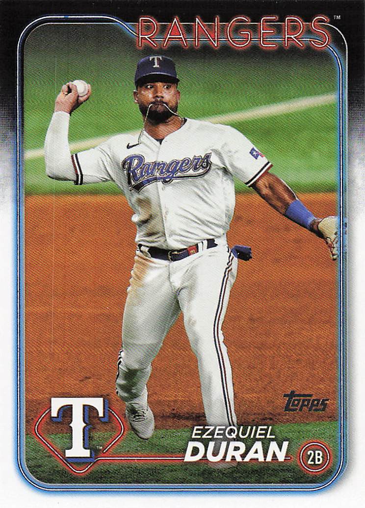 2024 Topps Baseball Ezequiel Duran #555