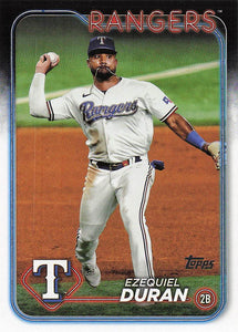 2024 Topps Baseball Ezequiel Duran #555