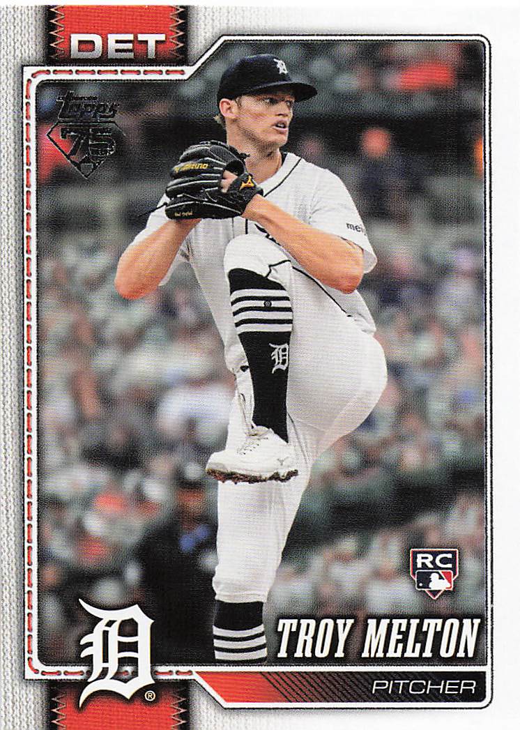 2026 Topps Baseball Troy Melton #212 Rookie