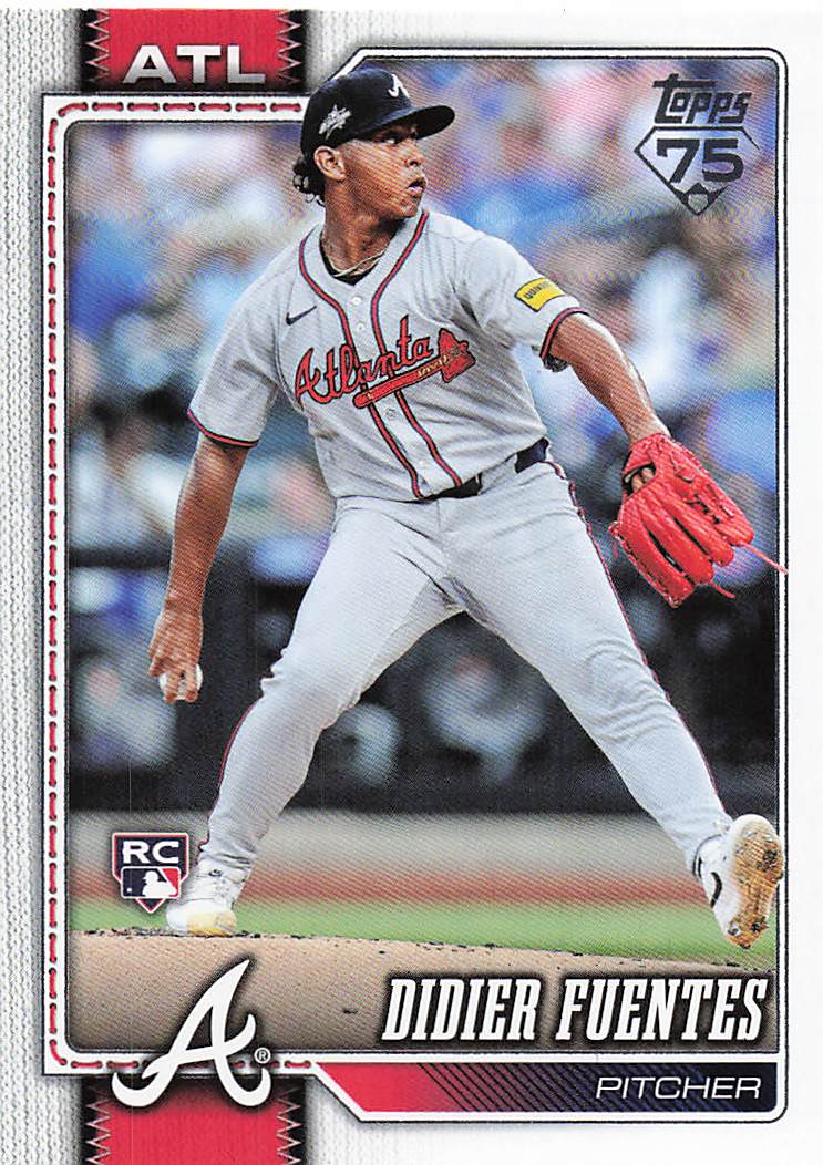 2026 Topps Baseball Didier Fuentes #243 Rookie