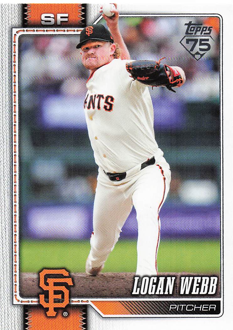 2026 Topps Baseball Logan Webb #69