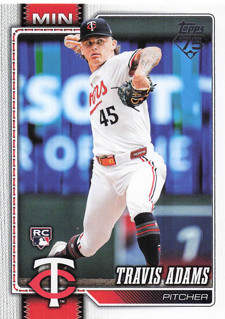 2026 Topps Baseball Travis Adams #149 Rookie