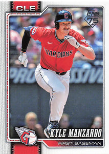 2026 Topps Baseball Kyle Manzardo #309