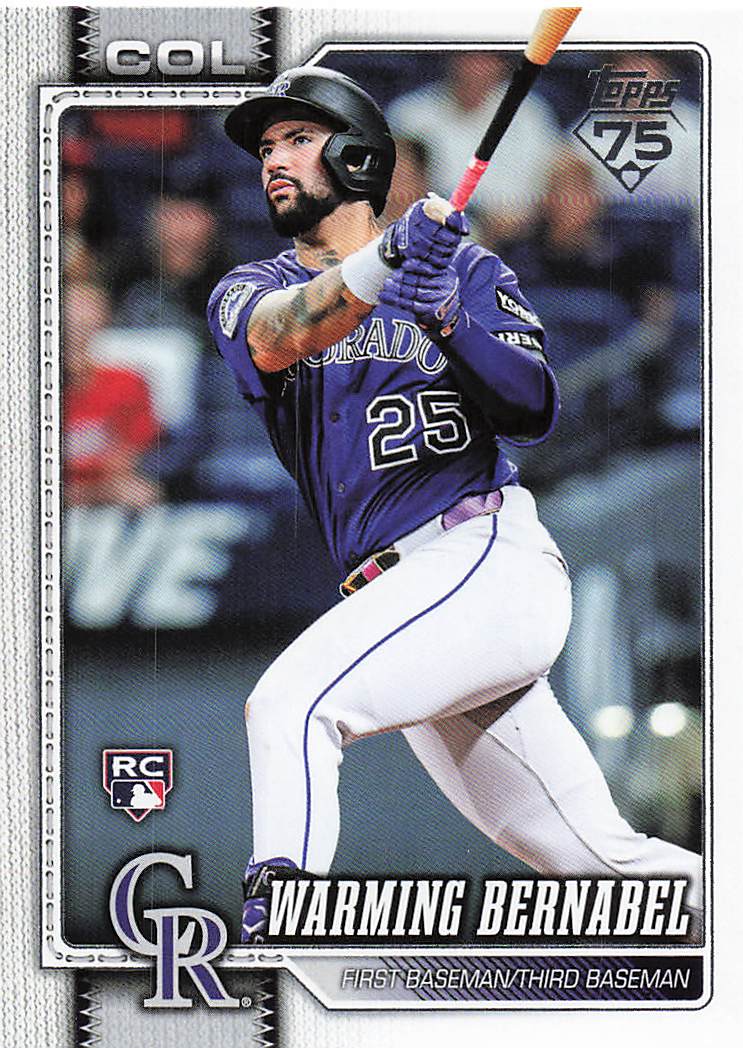 2026 Topps Baseball Warming Bernabel #55 Rookie