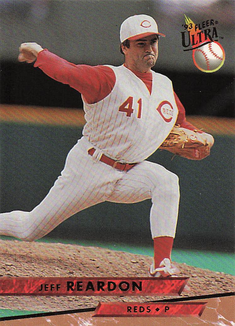 1993 Ultra Baseball Jeff Reardon #333