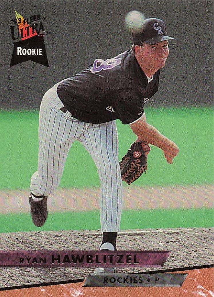 1993 Ultra Baseball Ryan Hawblitzel #349
