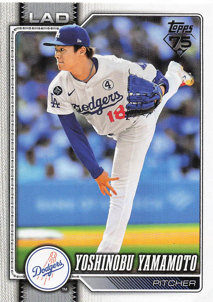2026 Topps Baseball Yoshinobu Yamamoto #90