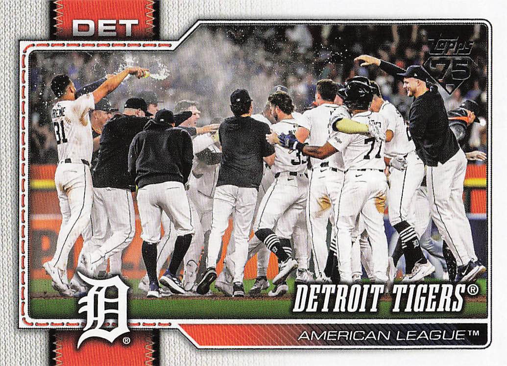 2026 Topps Baseball Detroit Tigers #262