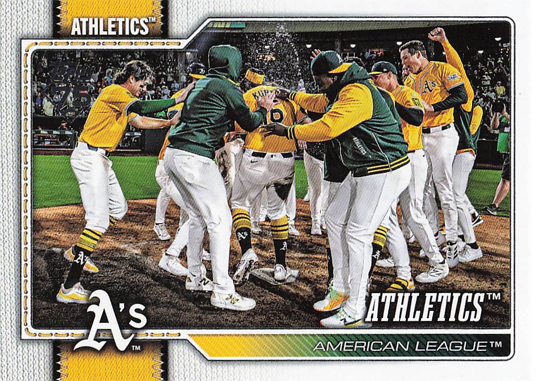2026 Topps Baseball Athletics #304