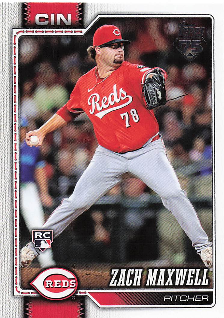 2026 Topps Baseball Zach Maxwell #143 Rookie