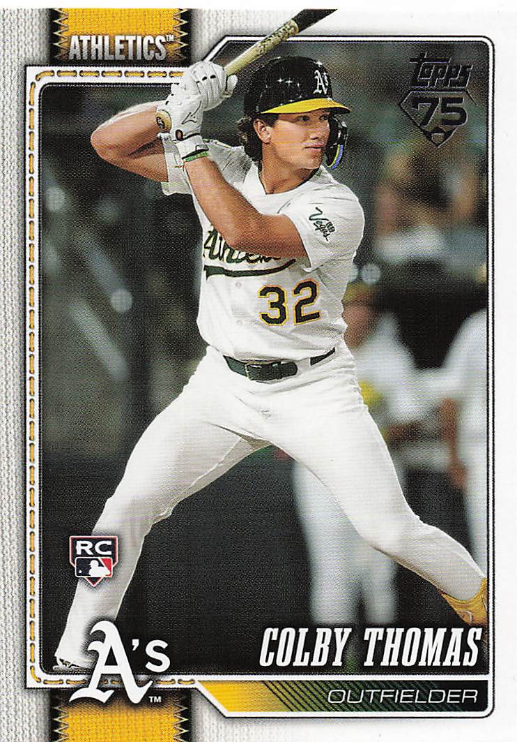 2026 Topps Baseball Colby Thomas #213 Rookie