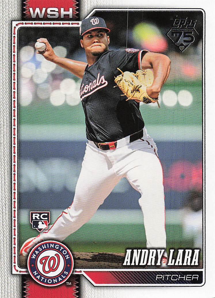2026 Topps Baseball Andry Lara #36 Rookie