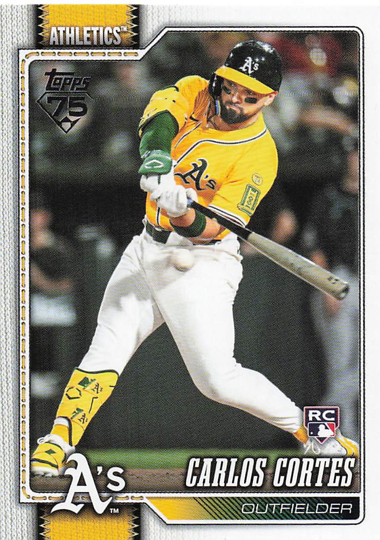 2026 Topps Baseball Carlos Cortes #249 Rookie