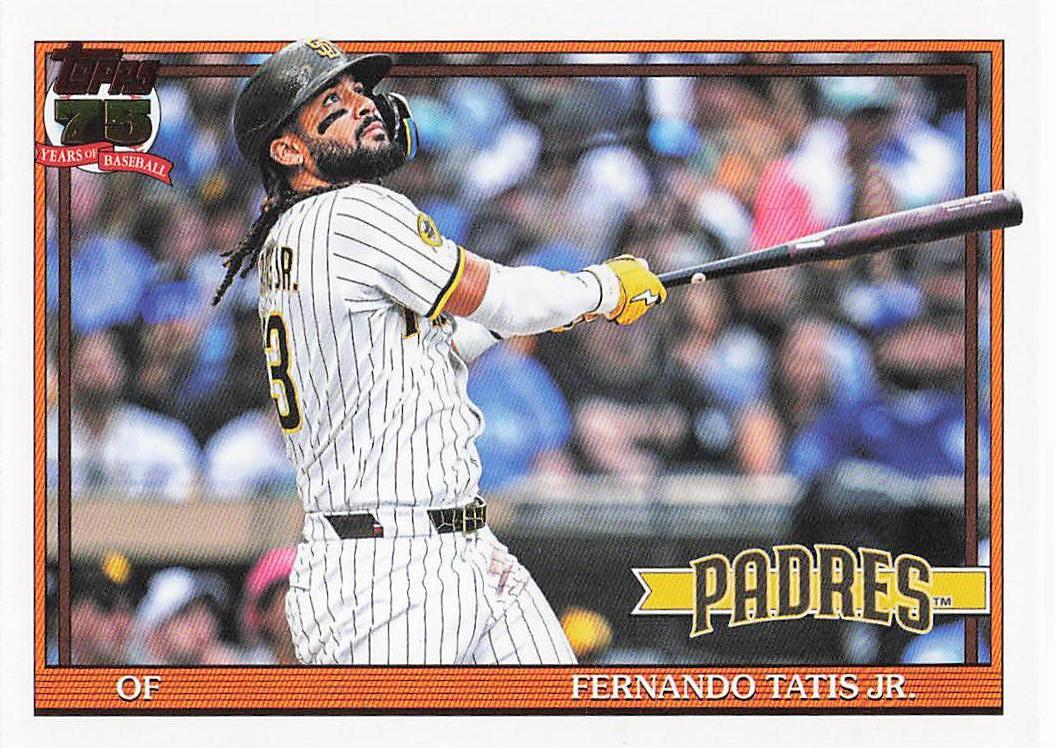 2026 Topps Baseball 1991 Topps Baseball Fernando Tatis Jr. #T91-8