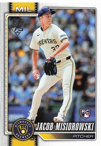 2026 Topps Baseball Jacob Misiorowski #10 Rookie