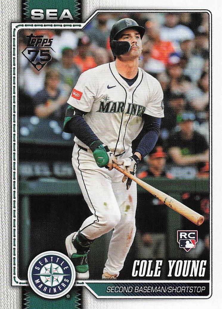 2026 Topps Baseball Cole Young #129 Rookie