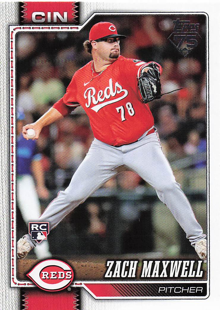 2026 Topps Baseball Zach Maxwell #143 Rookie