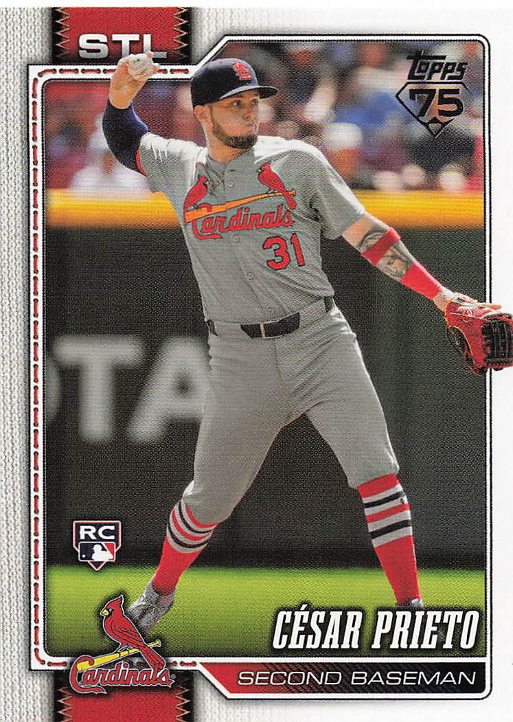 2026 Topps Baseball Cesar Prieto #95 Rookie