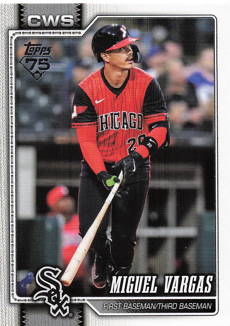 2026 Topps Baseball Miguel Vargas #329