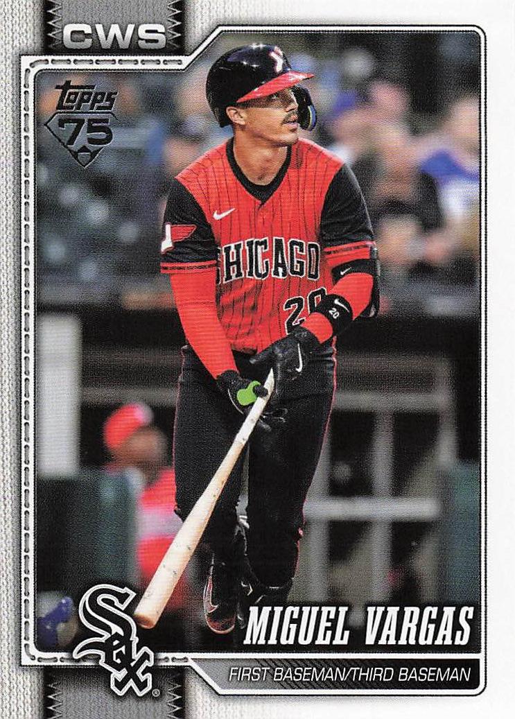 2026 Topps Baseball Miguel Vargas #329
