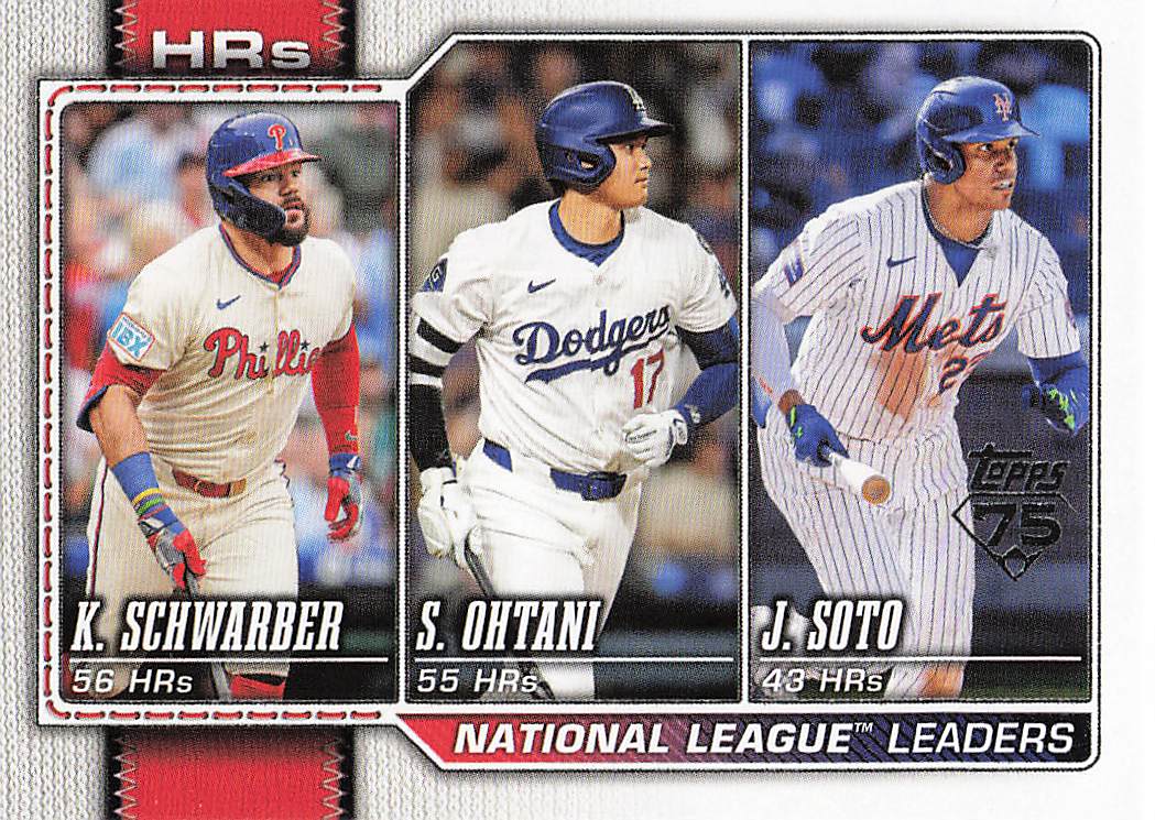 2026 Topps Baseball (Kyle Schwarber / Shohei Ohtani / Juan Soto) #84