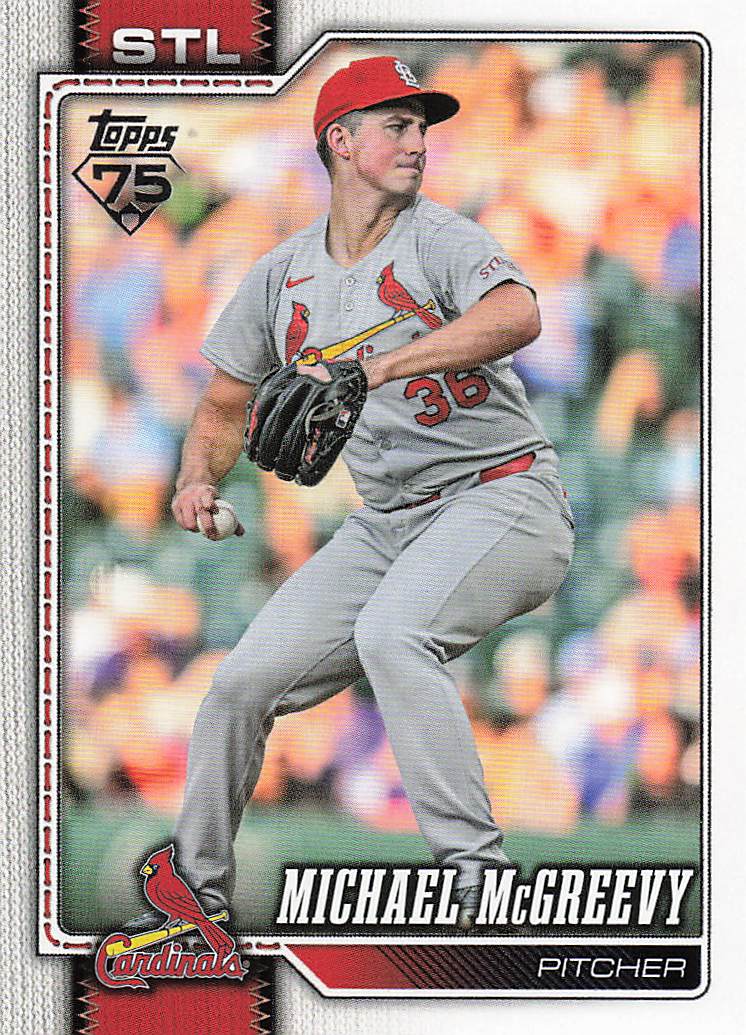 2026 Topps Baseball Michael McGreevy #161
