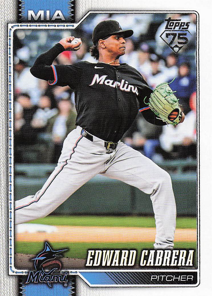 2026 Topps Baseball Edward Cabrera #288