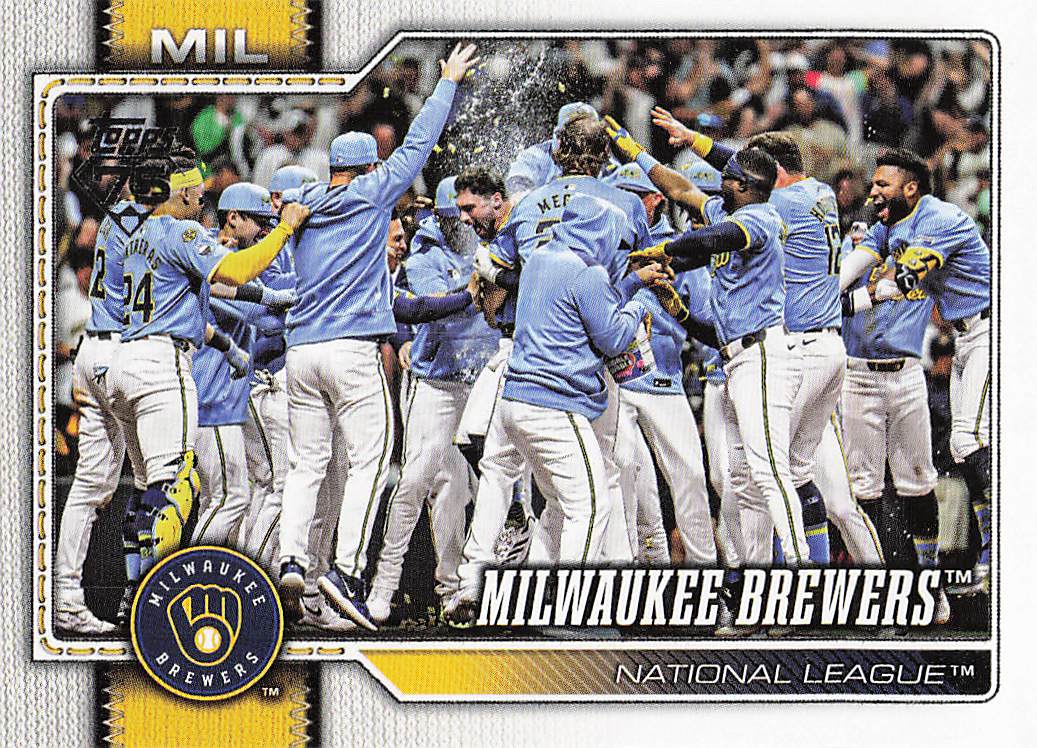 2026 Topps Baseball Milwaukee Brewers #107