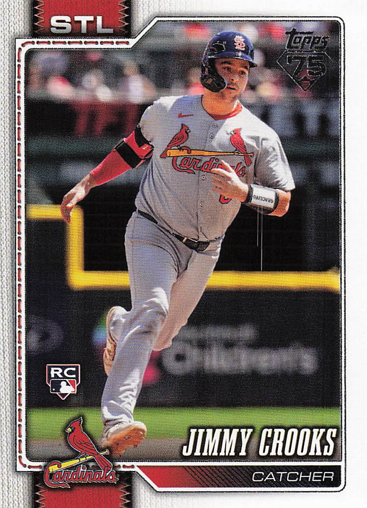 2026 Topps Baseball Jimmy Crooks #73 Rookie
