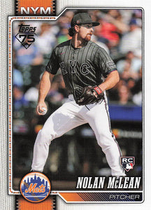 2026 Topps Baseball Nolan McLean #214 Rookie