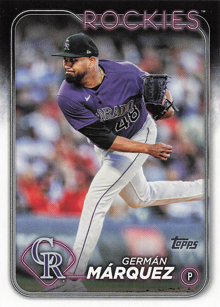 2024 Topps Baseball Germán Márquez #618