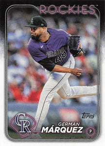 2024 Topps Baseball Germán Márquez #618