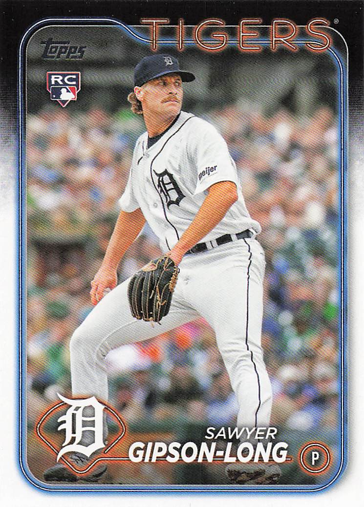 2024 Topps Baseball Sawyer Gipson-Long #616 Rookie