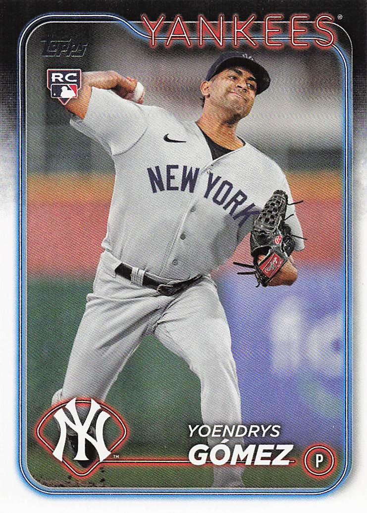 2024 Topps Baseball Yoendrys Gómez #615 Rookie