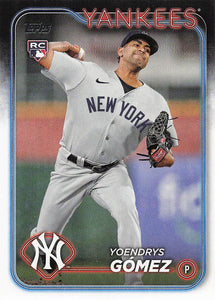 2024 Topps Baseball Yoendrys Gómez #615 Rookie