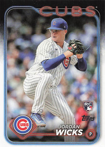 2024 Topps Baseball Jordan Wicks #613 Rookie