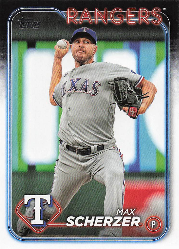 2024 Topps Baseball Max Scherzer #600