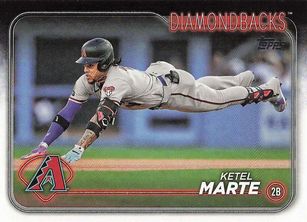 2024 Topps Baseball Ketel Marte #597