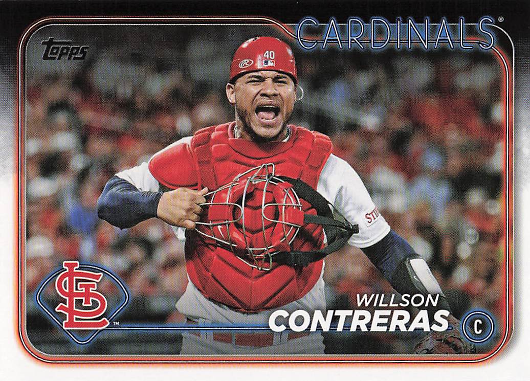 2024 Topps Baseball Willson Contreras #296