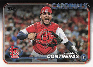 2024 Topps Baseball Willson Contreras #296