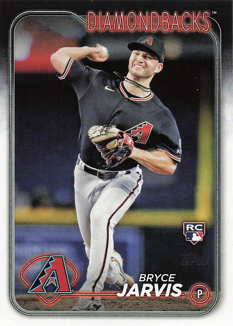 2024 Topps Baseball Bryce Jarvis #363 Rookie