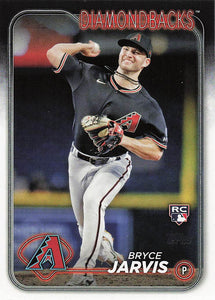 2024 Topps Baseball Bryce Jarvis #363 Rookie