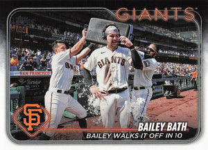 2024 Topps Baseball Bailey Bath (Patrick Bailey) #358